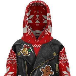 Christmas hoodie " sons of santa" kids NWOT